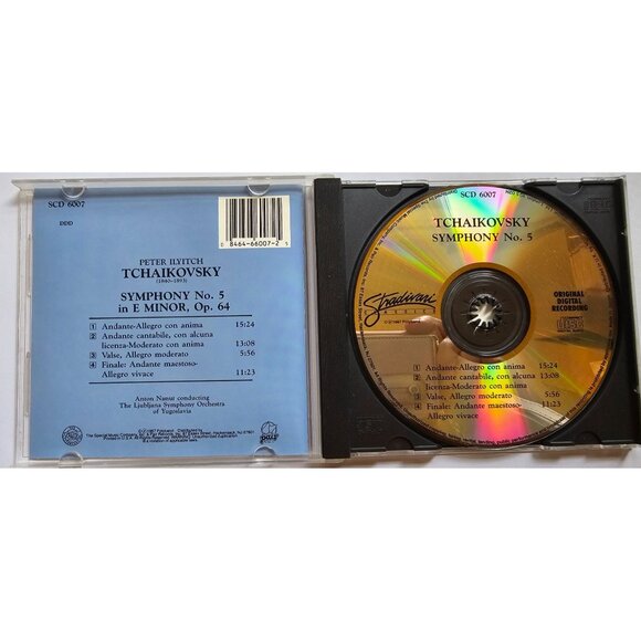 Tchaikovsky Symphony No. 5 In E Minor Op. 64 CD Stradivari Classics Original Dig - Picture 2 of 5